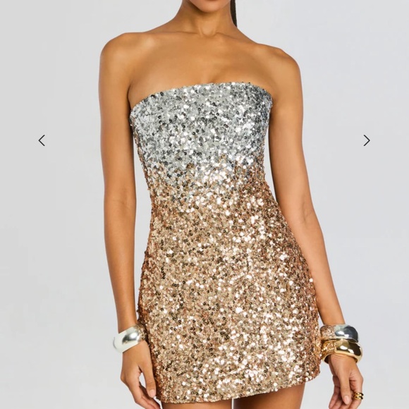 Retrofête Kameron Sequin Dress - Picture 1 of 9
